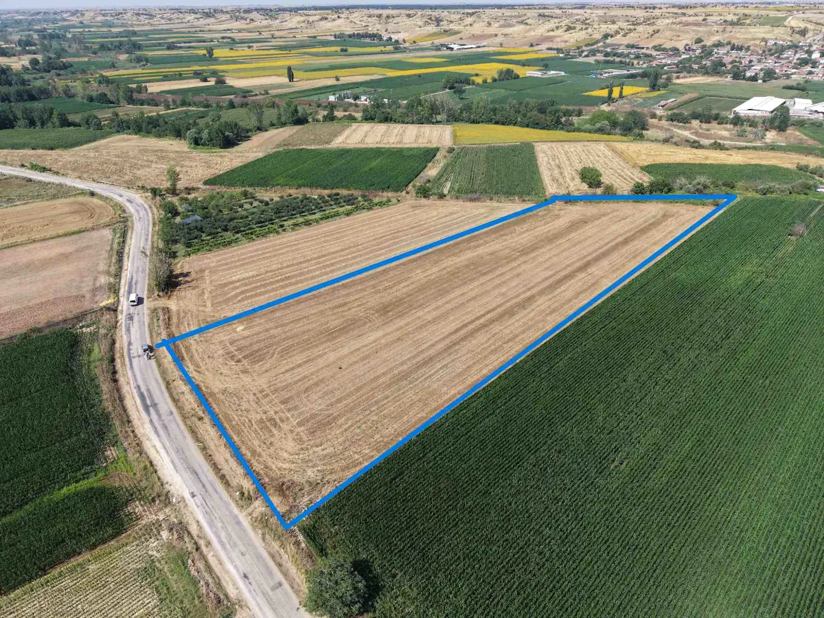 KIRKLARELİ İNECE'DE İFRAZ ONAY SÜRECİNDE 15840 M² CADDE CEPHELİ YATIRIMLIK ARAZİ 2