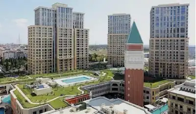 VENEZİA, 4+1, TEK YETKİLİ, E BLOK, BOŞ, PEYZAJ MANZALI, 3BALKON