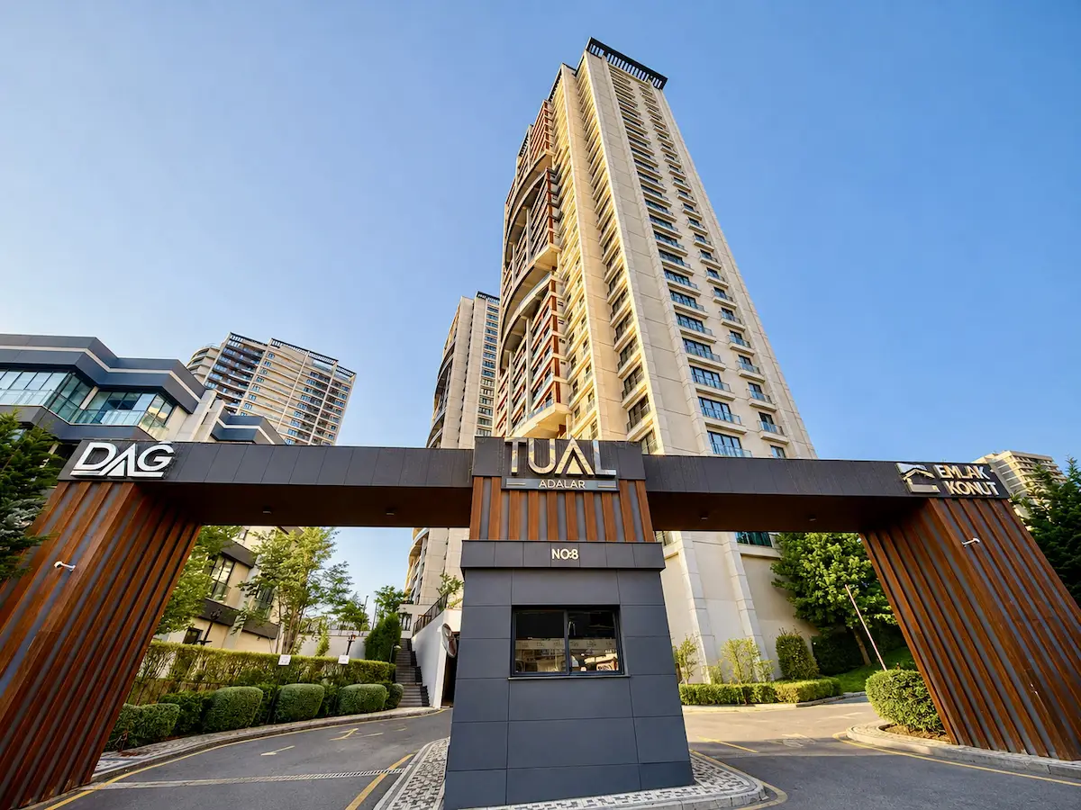KARTAL TUAL ADALAR DENİZ MANZARALI 1+1 SATILIK DAİRE