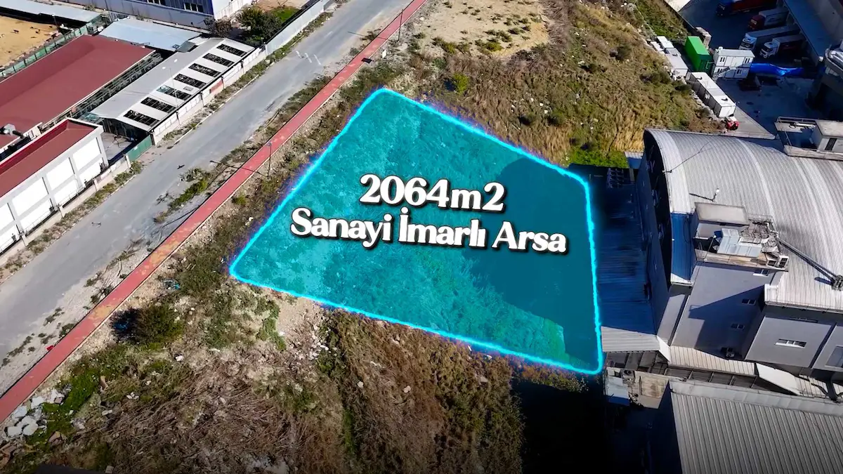 ESENYURT ÇAKMAKLI'DA 2064M2 SANAYI İMARLI FIRSAT ARSA
