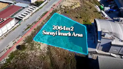 ESENYURT ÇAKMAKLI'DA 2064M2 SANAYI İMARLI FIRSAT ARSA