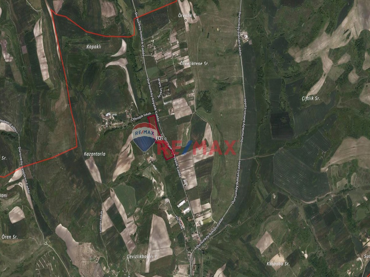 DURSUNKÖY BAKLALI CADDE CEPHELİ SATILIK HİSSELİ ARSA