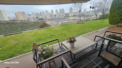 REMAX PRO PINAR'DAN BAHÇEŞEHİR MESA NUROL KİRAZLIBAHÇE 4+1  BAHÇE KATI SATILIK  DAİRE