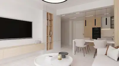 YARKÖY İSKELE’DE 1+1 DAIRE | 61 M² + BALKON + TERAS | TATIL KONSEPTI SITE