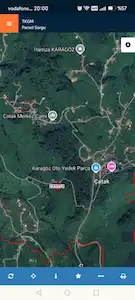 ÜNYE ÇATAK KÖYÜ SATILIK FINDIK BAHÇESİ 4.317 M2
