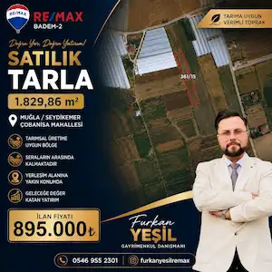 🌱 MUĞLA SEYDİKEMER ÇOBANİSA’DA SATILIK TARLA
