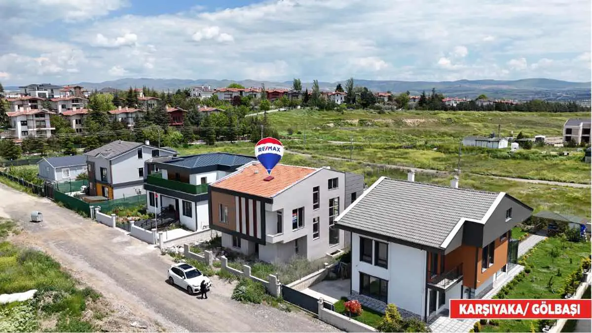 GÖLBAŞI KARŞIYAKA’DA  5+2 LÜKS VİLLA | 450 M² | 5 BANYO | YERDEN ISITMA