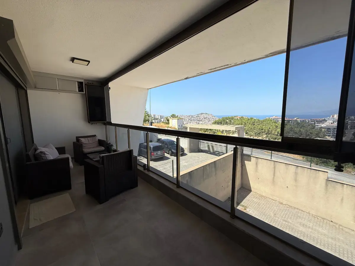 ADRESS 2 RESİDENCE SATILIK 1+1 EŞYALI DENİZ MANZARALI DAİRE