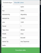 AYDIN – DİDİM / AKYENİKÖY  BOZSEKİ’DE YATIRIMLIK ARSA FIRSATI