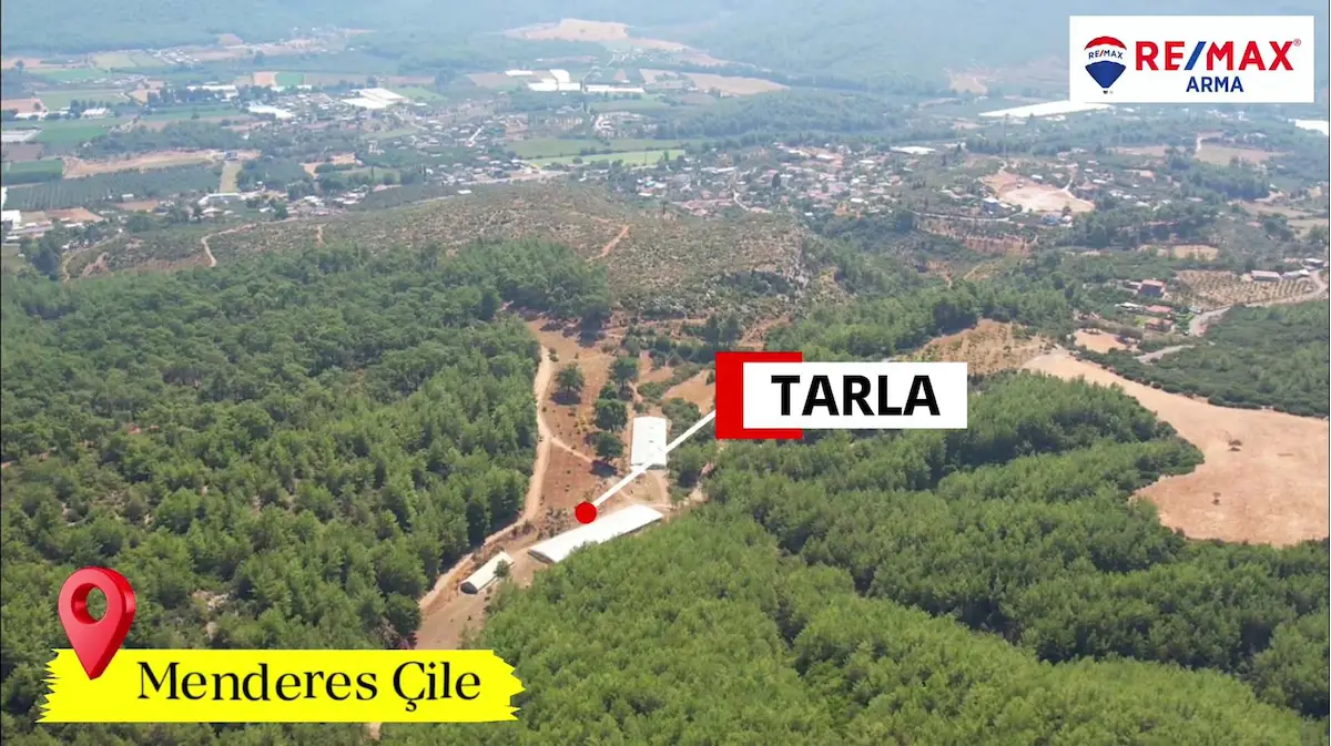 İZMIR MENDERES ÇILE MAHALLESINDE FIRSAT SATILIK HISSELI FIYATINA TEK TAPU