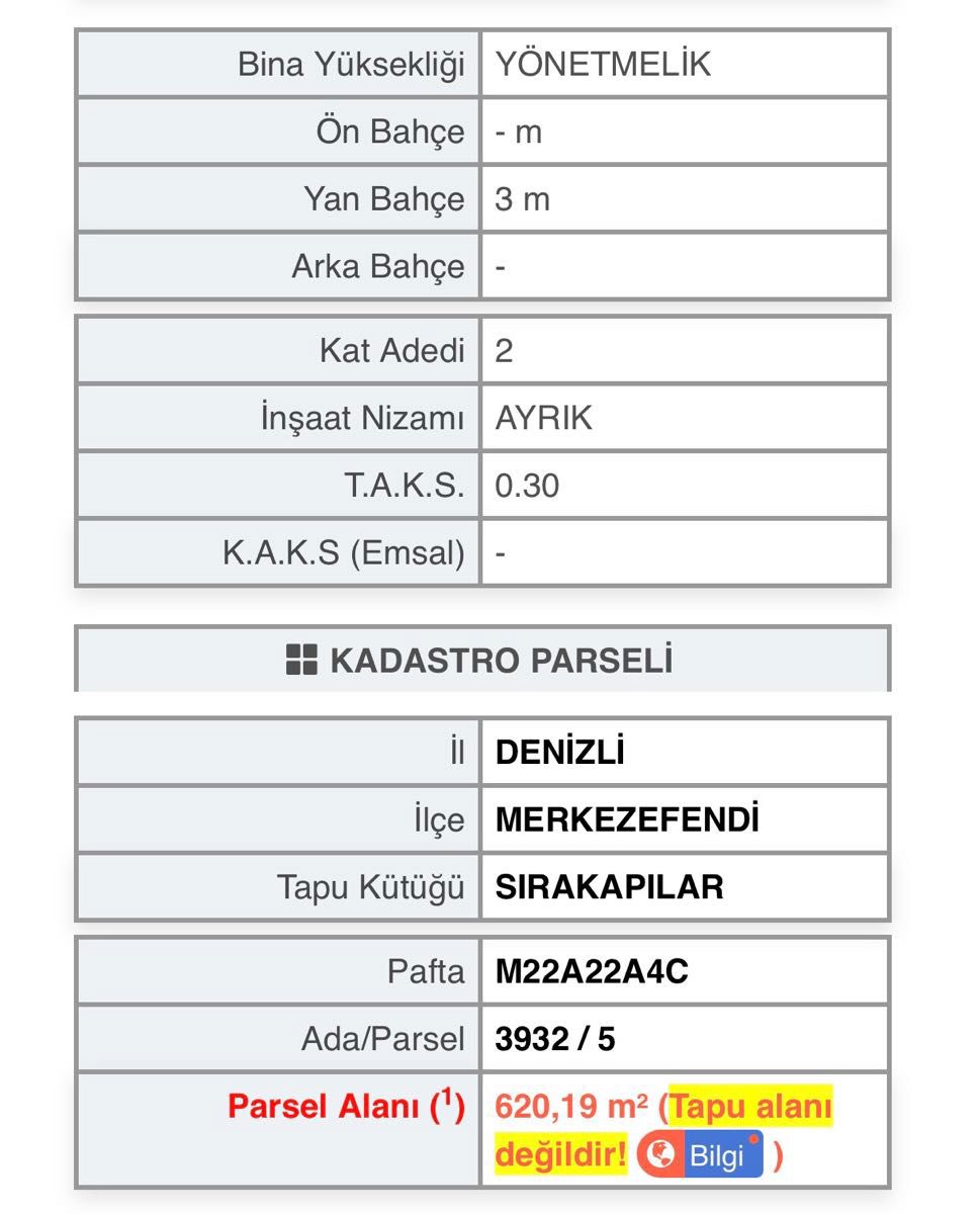 29 EKİM BULVARINA 1 PARSEL DENİPOL KARŞISI ARSA