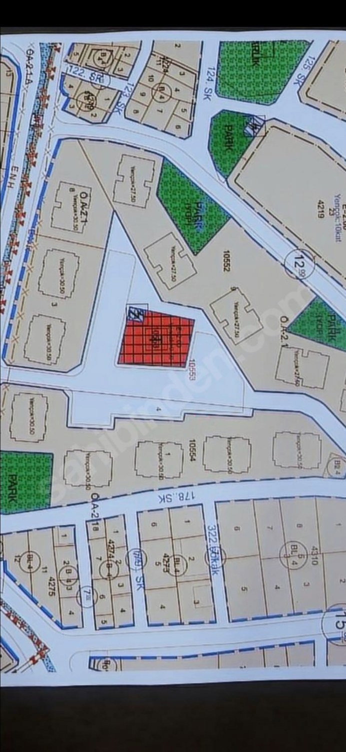 HASKÖYDE TİCARİ İMARLI ARSA