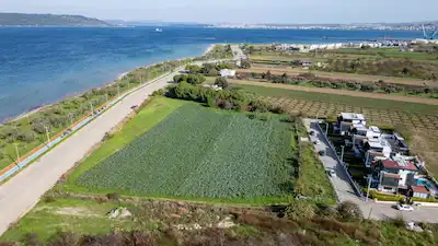 ÇANAKKALE KEPEZ DENİZE SIFIR GÜNÜBİRLİK TESİS İMARLI ARSA