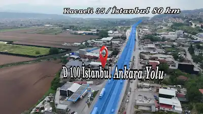 REMAX MAVİDEN D100 İSTANBUL-ANK.YOLUNA 29 M CEPHE TİCARİ İMARLI