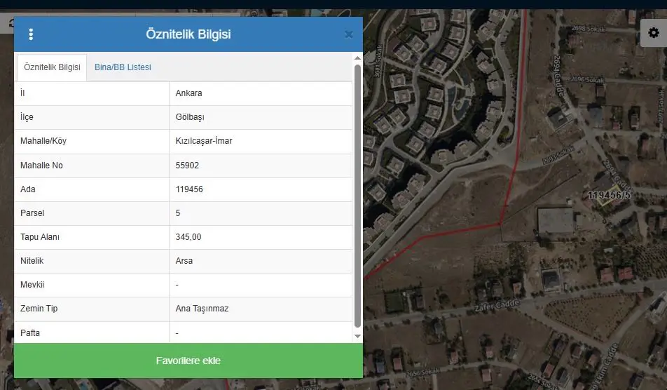 İNCEK TEK YAPI MERKEZİNDE CADDE ÜSTÜ BULVAR YAKINI 345 M2 ARSA