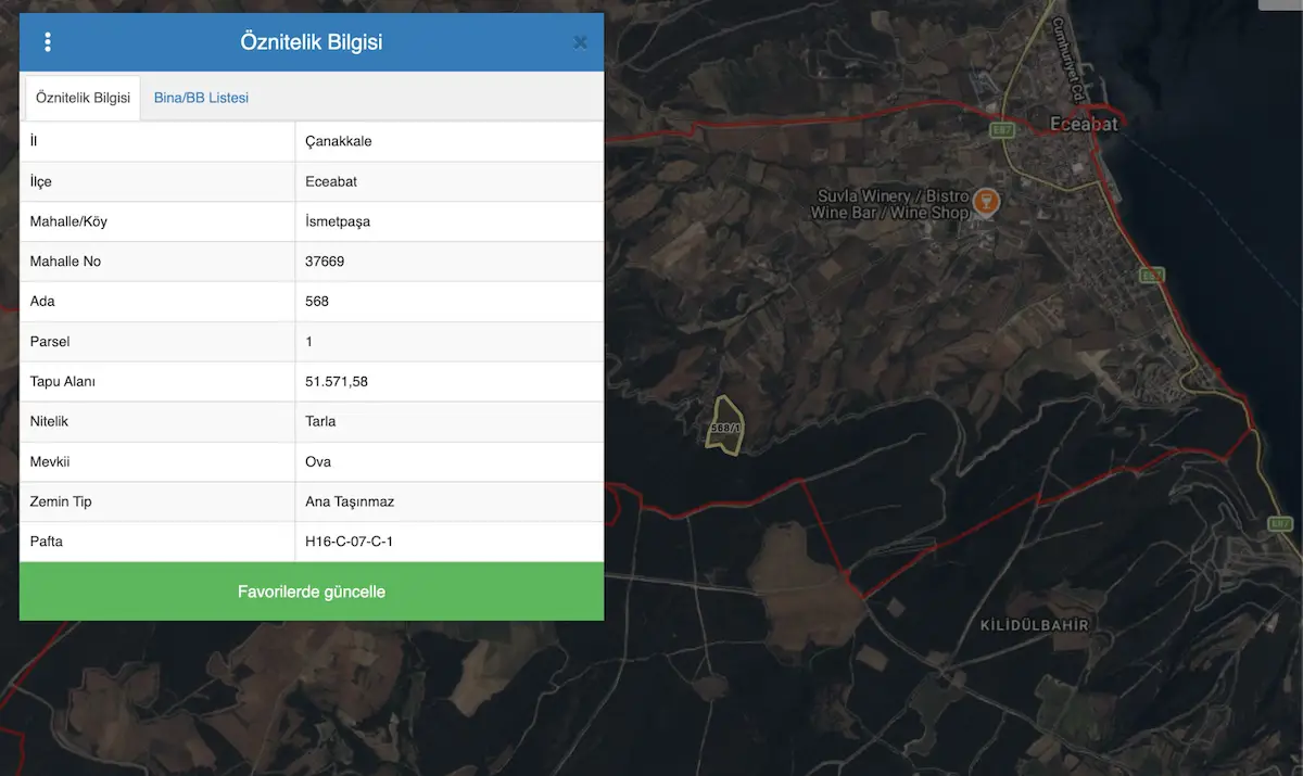 REMAX KAYA ÇANAKKALE ECEABAT'DA DENİZ GÖREN YATIRIMLIK ARAZİ 2