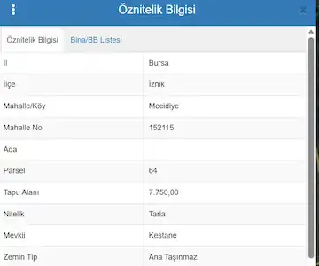 İZNİK MECİDİYE’DE MÜSTAKİL PARSEL TARIM ARAZİSİ