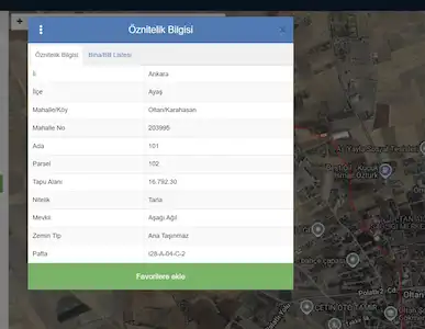 AYAŞ OLTAN MÜSTAKİL PARSEL SATILIK CEVIZ AĞAÇLI TARLA 