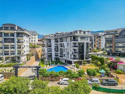 OBA MAHALLESI CARMEL SUN SITESI 1+1 SATILIK DAIRE
