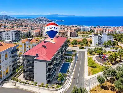 EGELIFE RESIDENCE’TA DENİZ, HAVUZ VE PARK MANZARALI LÜKS 1+1