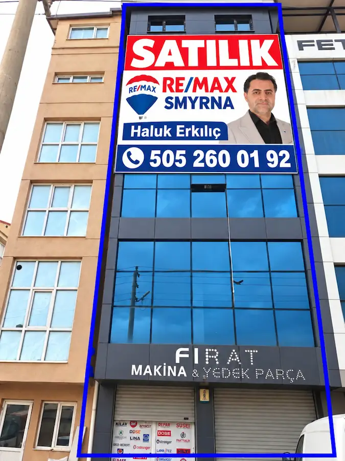 BUCA BEGOS KARŞISINDA MAKİNACILAR SİTESİNDE 6 KATLI SATILIK BİNA