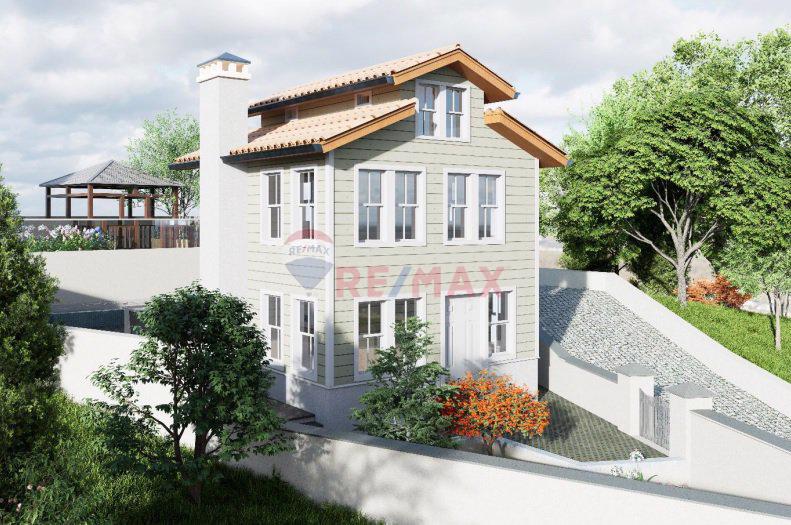 ÖZEL YÜZME HAVUZLU KÖŞK PROJELI ARSA, RUHSATI VE İNŞAATA HAZIR!