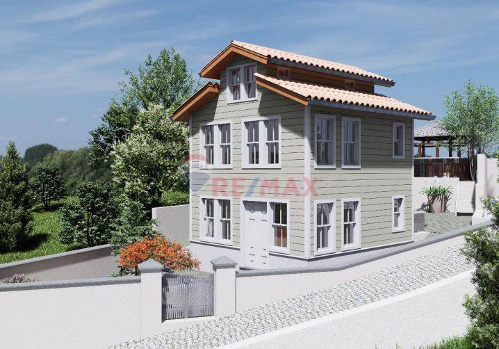 ÖZEL YÜZME HAVUZLU KÖŞK PROJELI ARSA, RUHSATI VE İNŞAATA HAZIR!