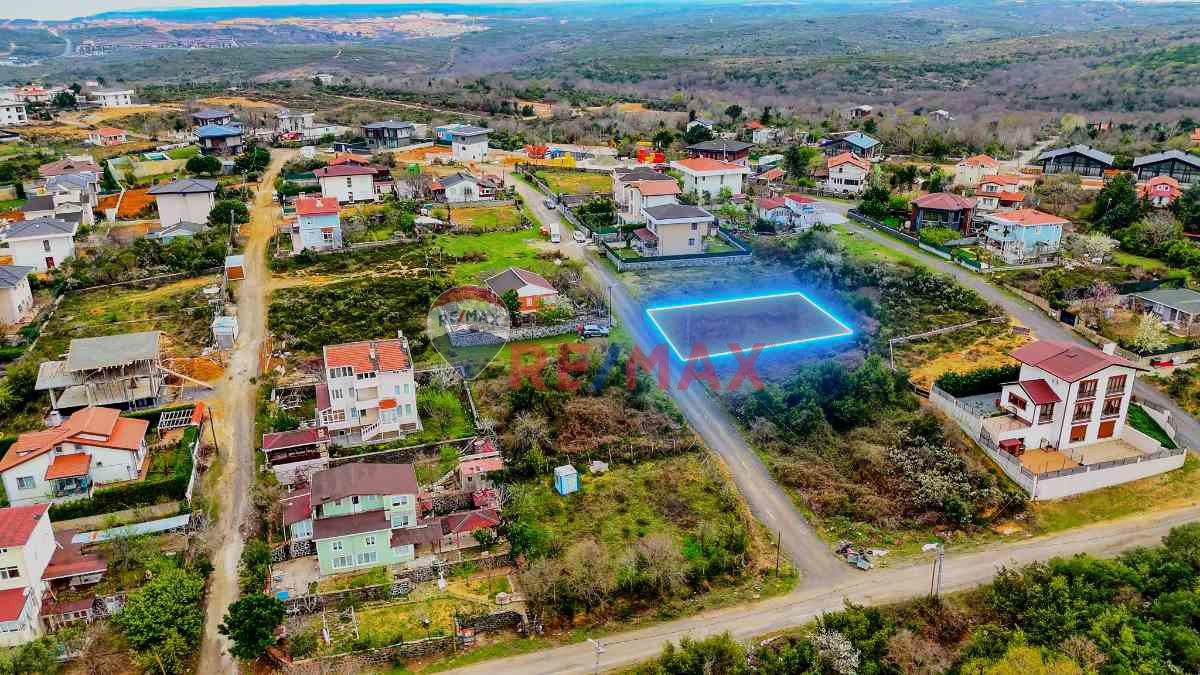 RİVA SATILIK İMARLI VİLLA ARSASI 465M2 DENİZE 400M MÜSTAKİL