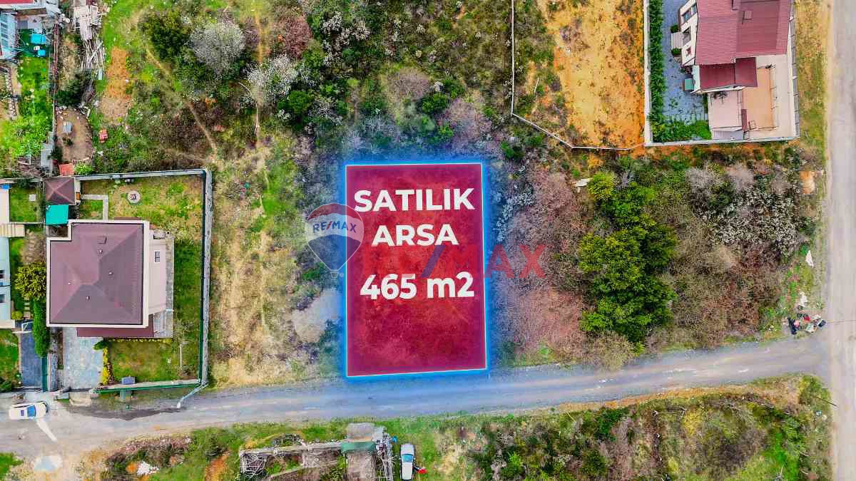 RİVA SATILIK İMARLI VİLLA ARSASI 465M2 DENİZE 400M MÜSTAKİL