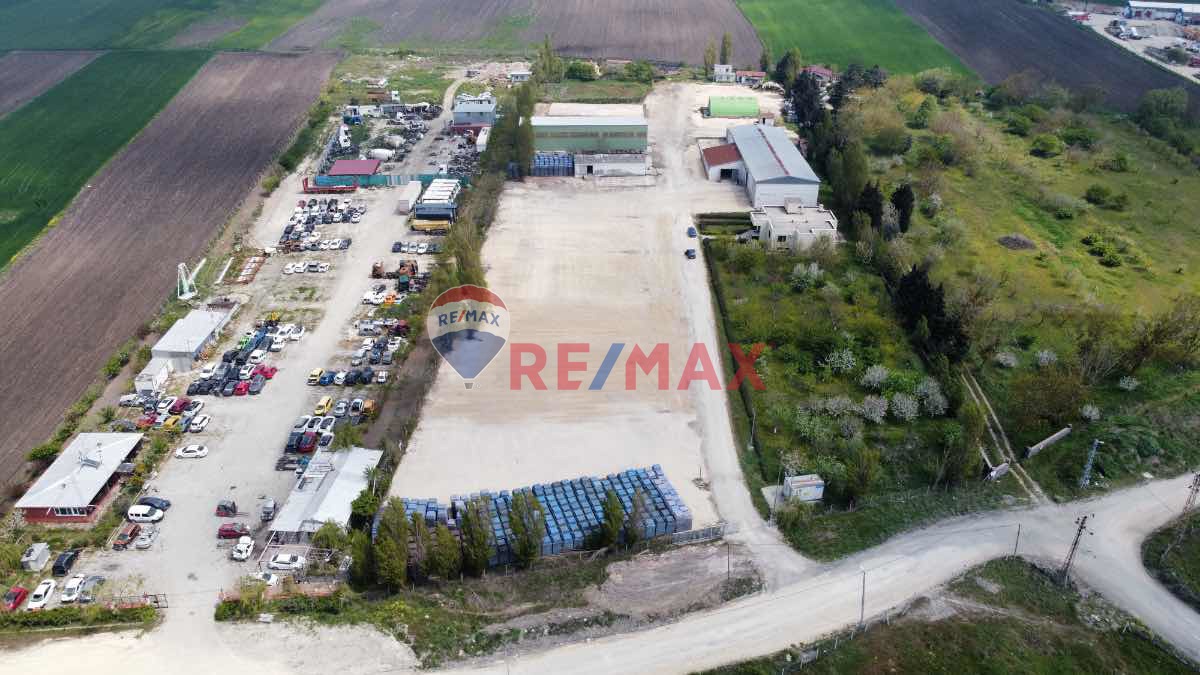 REMAX MAHAL'DEN  24.000 METREKARE ARAZİ ÜSTÜNDE KURULU DEPOLAMA ALANI