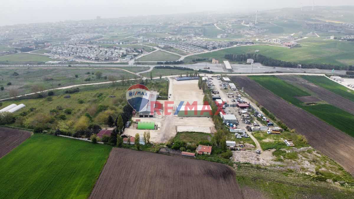 REMAX MAHAL'DEN  24.000 METREKARE ARAZİ ÜSTÜNDE KURULU DEPOLAMA ALANI