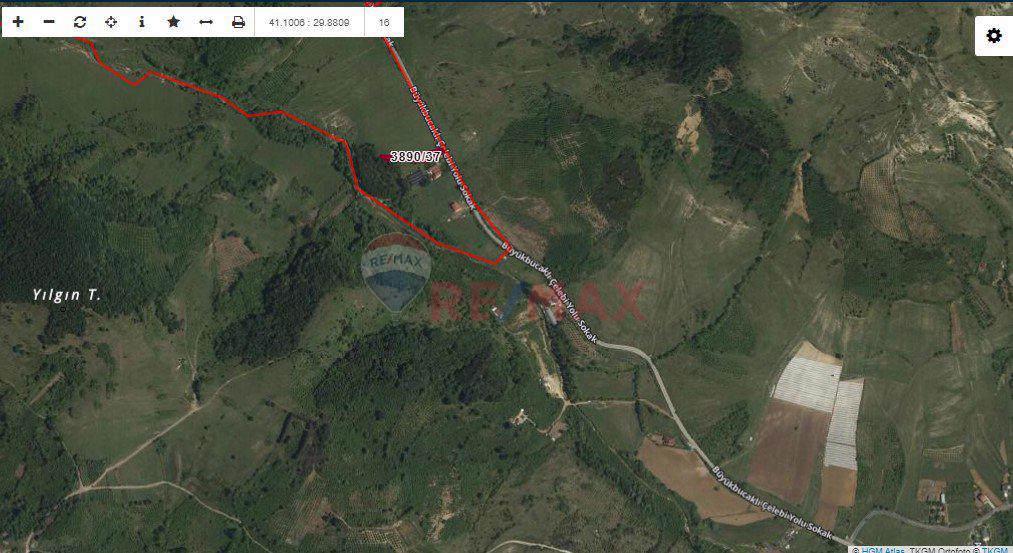 ERDAL TURAN'DAN AĞVA'DA ANA ASFALTA CEPHELİ BİTİŞİĞİNDE EVLER OLAN 977.50M'2ARSA
