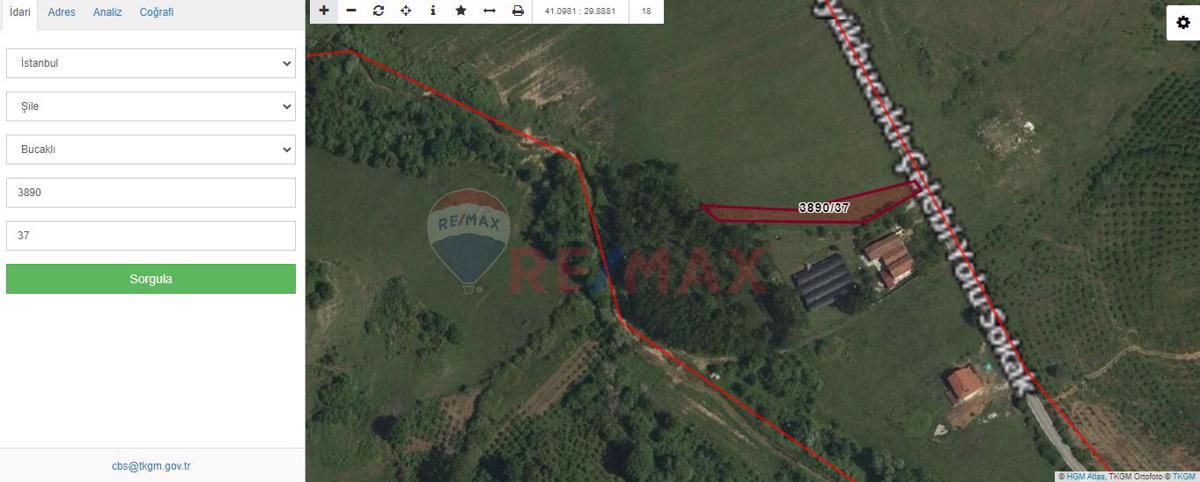 ERDAL TURAN'DAN AĞVA'DA ANA ASFALTA CEPHELİ BİTİŞİĞİNDE EVLER OLAN 977.50M'2ARSA