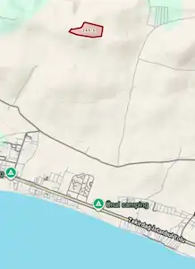 YOLU OLAN DENİZ MANZARALI 1518 M2 TARLA