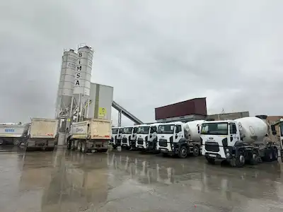 ADIYAMAN İPEKLI KÖYÜ'NDE 13.000M² HAZIR BETON SANTRALI
