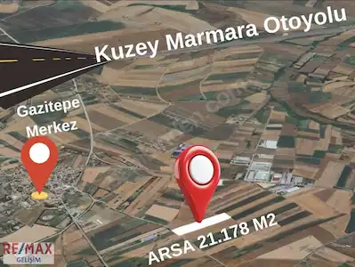 SİLİVRİ GAZİTEPE FABRİKALAR BÖLGESİNDE 21 BİN 178 M2