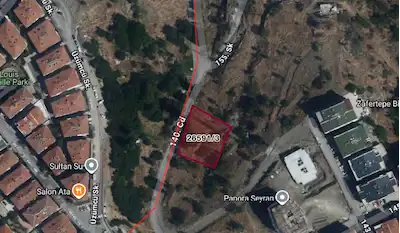 ZAFERTEPE'DE SATILIK IMARLI 68 METRE KARE ARSA