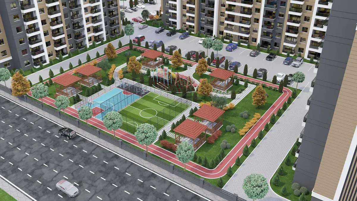 ESENLİFE ÜNİVERSİTY PROJESİNDE SATILIK 7. KAT 1+1 DAIRE