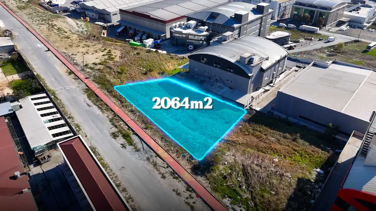 ESENYURT ÇAKMAKLI'DA 2064M2 SANAYI VE DEPOLAMA İMARLI FIRSAT ARSA