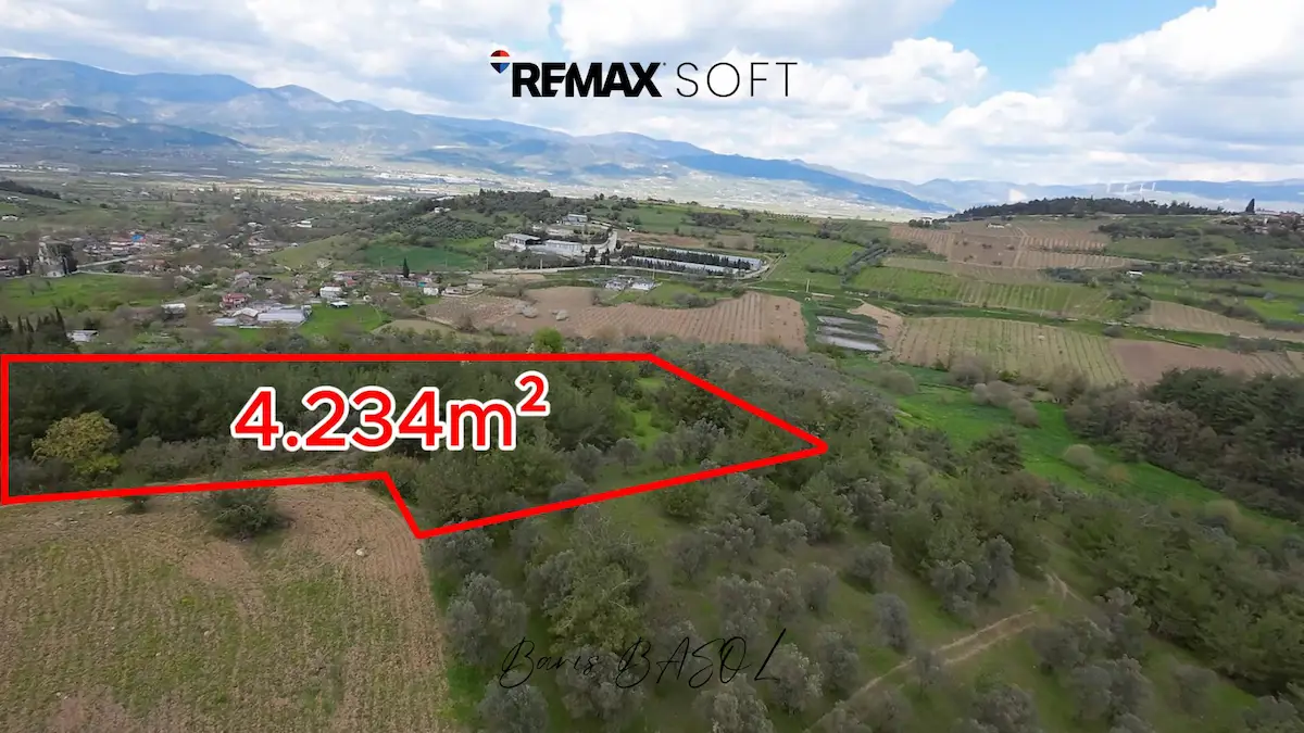 REMAX SOFT BARIŞ BAŞOL'DAN GEYVE SAFİBEY'DE SATILIK 4.234M² TARLA