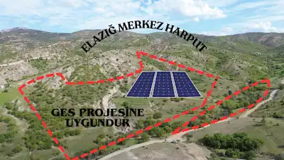 REMAX DEĞİŞİMDEN HARPUT''TA GES PROJESİNE UYGUN 95 DÖNÜM SATILIK TARLA