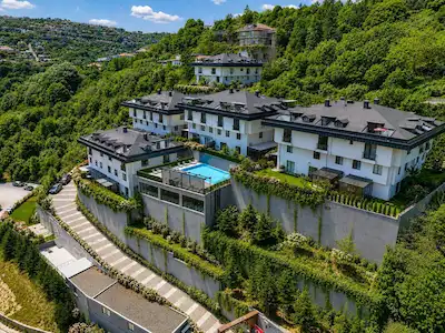 SARIYER MADEN GÜVEN GARDEN SİTESİNDE KİRALIK 3+1 ÇATI DUBLEKS DAİRE