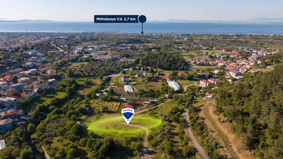 GÜZELBAHÇE YAKA MAHALLESI'NDE YÜKSEK YATIRIM DEĞERINE SAHIP 1.601 M² FIRSAT ARAZISI