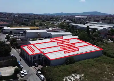 ÇEKMEKÖY ŞILE OTO YOLU KMO BAĞLANTI KAVŞAĞI YAKININDA KIRALIK ÜRETIM DEPOLAMA OFIS BINLARI 1.800 M²