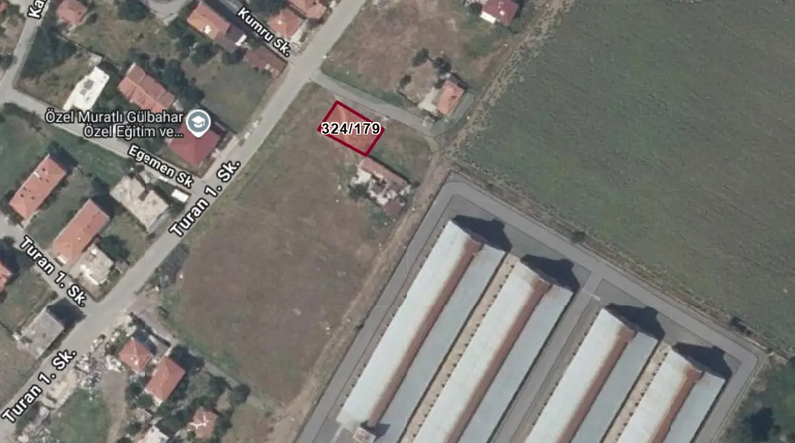 TEKİRDAĞ MURATLIDA 337 M² KONUT+TİCARİ İMARLI ACİL SATILIK ARSA