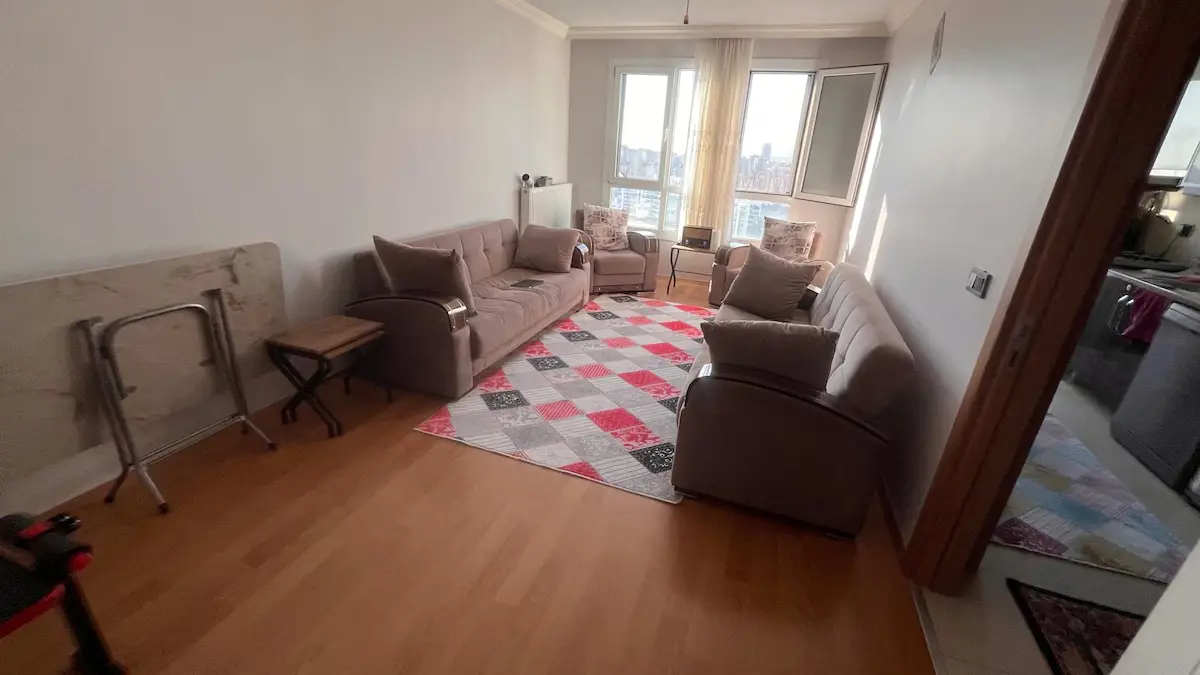 GÜLSEREN TOKİ 4. ETAP’TA YAPILI, MASRAFSIZ, CAM BALKONLU DAİRE