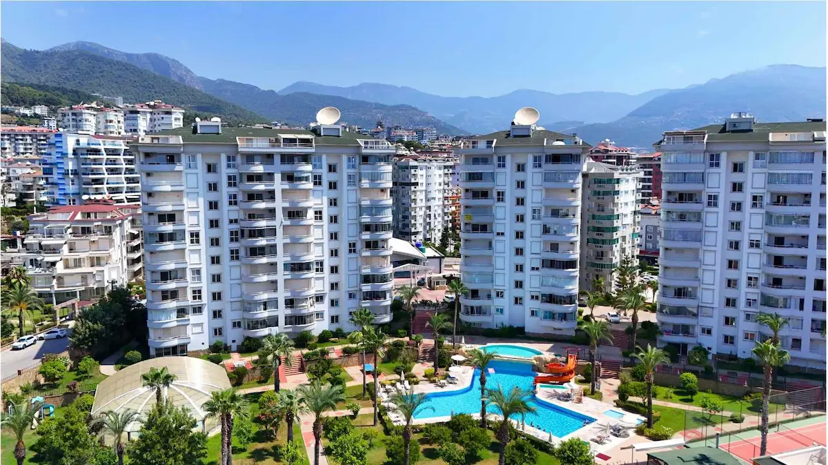 CIKCILLI GALAXY 3 SITESI'NDE DENIZ MANZARALI 2+1 KİRALIK DAIRE