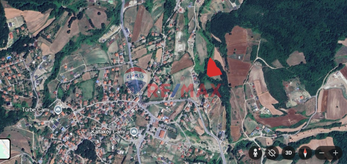 ÇATALCA KALFA MAHALLESİ 640M2 SATILIK TARLA