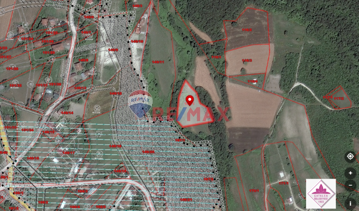 ÇATALCA KALFA MAHALLESİ 640M2 SATILIK TARLA