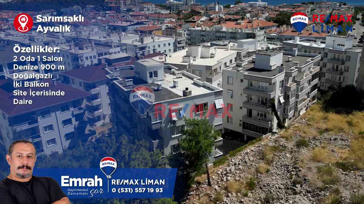 AYVALIK SARIMSAKLIDA SATILIK 2+1 DAIRE